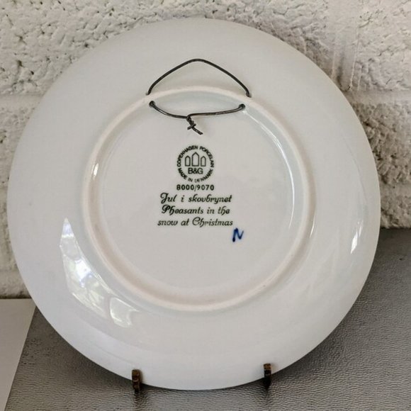 1970 Bing & Grondahl Christmas plate, designed by Henry Thelander Mint 10/10 - Picture 2 of 2